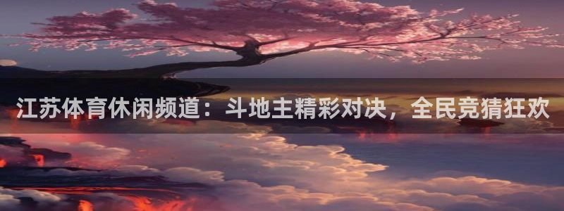 江苏体育休闲频道：斗地主精彩对决，全民竞猜狂欢